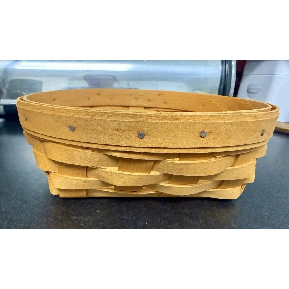 Longaberger 2000 Medium Catch All Basket Immaculate